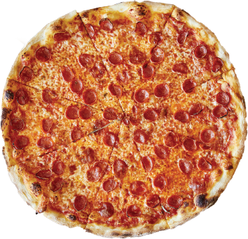 Hot honey pepperoni New York style pizza